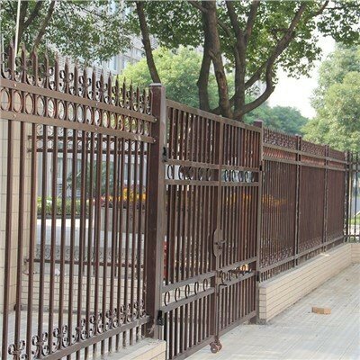 Cổng thép nướng